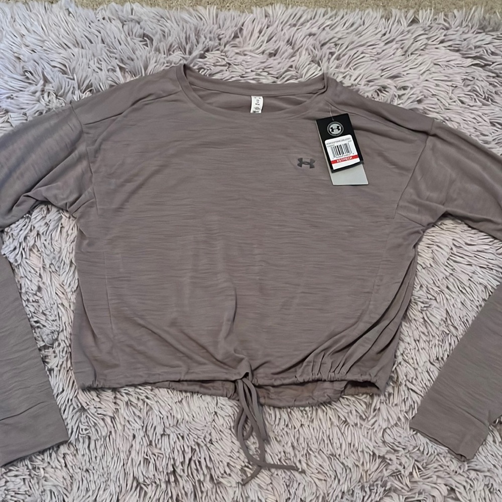 Under Armour Long Sleeve Cropped Shirt